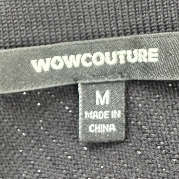 WOW Couture Black Mini Dress - Picture 3 of 3